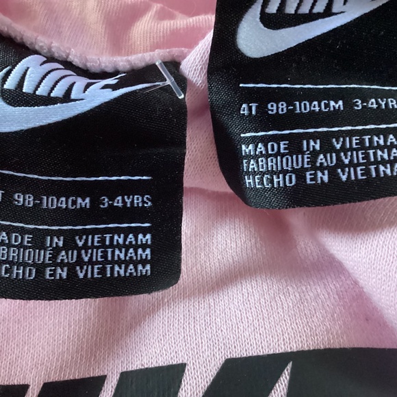 Nike toddler girls hoodie & matching jogger outfit size 4T(NWT)~PRICE IS FIRM~ - Picture 6 of 6